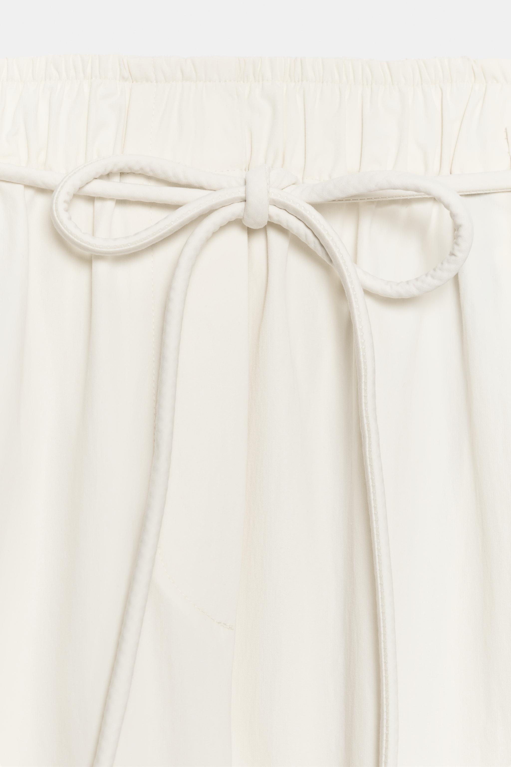 ZW COLLECTION POPLIN PANTS